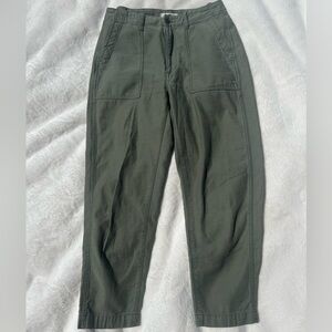 Madewell wide leg cotton pants size 27